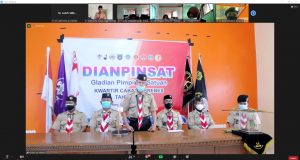 Siswa SMA Al Hikmah Mengikuti DIANPINSAT Kwarcab Brebes