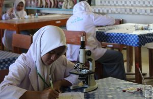 SMA Al Hikmah Gelar Ujian Praktek