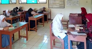 100 lebih pendaftar rebutkan 25 Kursi Kelas Tahfidz SMAS AL HIKMAH Sirampog, Tes Berjalan Ketat