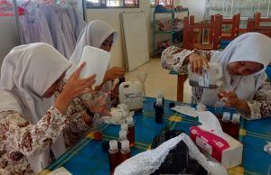 Kegiatan P5 Pembuatan Sabun Batang Aroma Kopi