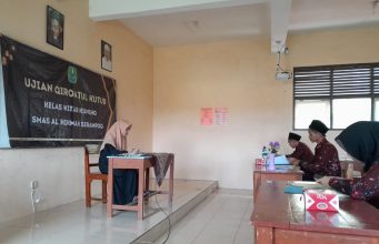 Anak Kelas Kitab Kuning Siap Hadapi Ujian