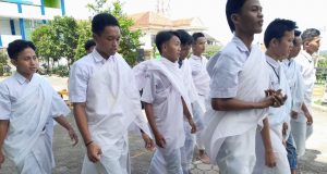 Ujian Praktik Manasik Haji Kelas XII SMA AL HIKMAH