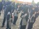 Sorakan Ceria Siswa Siswi SMA AL HIKMAH Mengikuti Kegiatan Senam Bersama