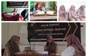 Capaian Mengesankan! Tasmi’ Tengah Semester Warnai Perjalanan Santri Tahfidz SMA AL HIKMAH