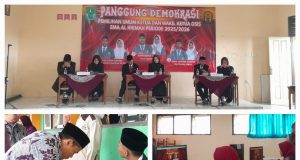 Kegiatan Orasi dan Pemilihan Ketua & Wakil Ketua Osis Masa Bakti 2025/2026 SMA AL HIKMAH