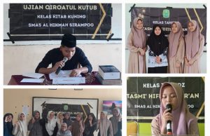 SMA Al-Hikmah Wujudkan Generasi yang Mencintai Ilmu sekaligus Istiqamah dalam Mengamalkan Nilai-Nilai Al-Qur’an.