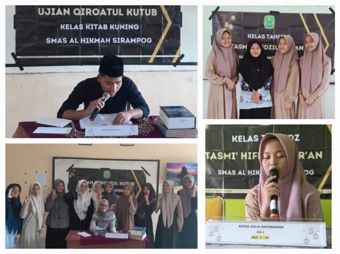 SMA Al-Hikmah Wujudkan Generasi yang Mencintai Ilmu sekaligus Istiqamah dalam Mengamalkan Nilai-Nilai Al-Qur’an.