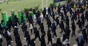 SMA Al Hikmah Gelar Senam Bersama Usai PSAS Ganjil