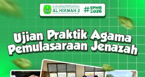 Pembelajaran yang mendalam untuk seluruh murid dengan melaksanakan ujian praktek mengurus jenazah
